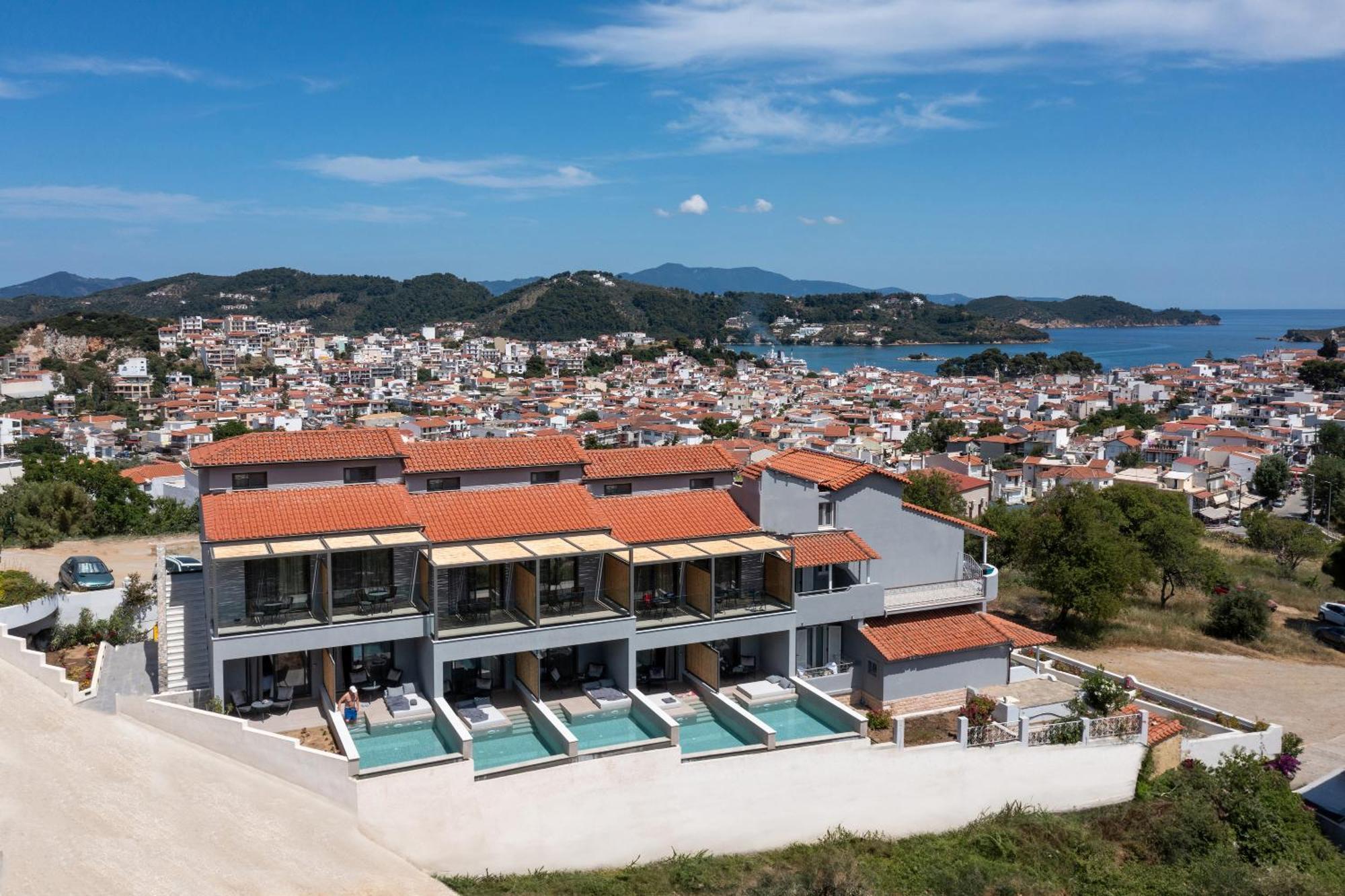 Poseidon Villas Skiathos Town Exterior foto
